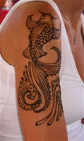 Tatouage au henné de Debi Reiser