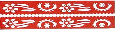 2 Henna-Schablonen-Bänder (Fußschablonen) "nuqush al malika" 1 2 Henna-Schablonen-Bänder (Fußschablonen) "nuqush al malika" 1