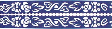 2 Henna-Schablonen-Bänder (Fußschablonen) "nuqush al malika" 3 2 Henna-Schablonen-Bänder (Fußschablonen) "nuqush al malika" 3