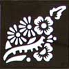 Pochoir yémenite de main pour la tatouage au henné Pochoir yémenite de main pour la tatouage au henné