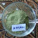 Poudre de Katam (Buxus dioica),colorant végétale des cheveux pour des teintes allant de blond cendré au châtain foncé sans des reflets roux et redonnant aux cheveux fragiles leur élasticité