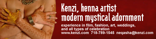 Link zu Kenzis Henna Website Kenzis Banner