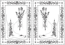 Mehndi-Henna-Design Nr. 28